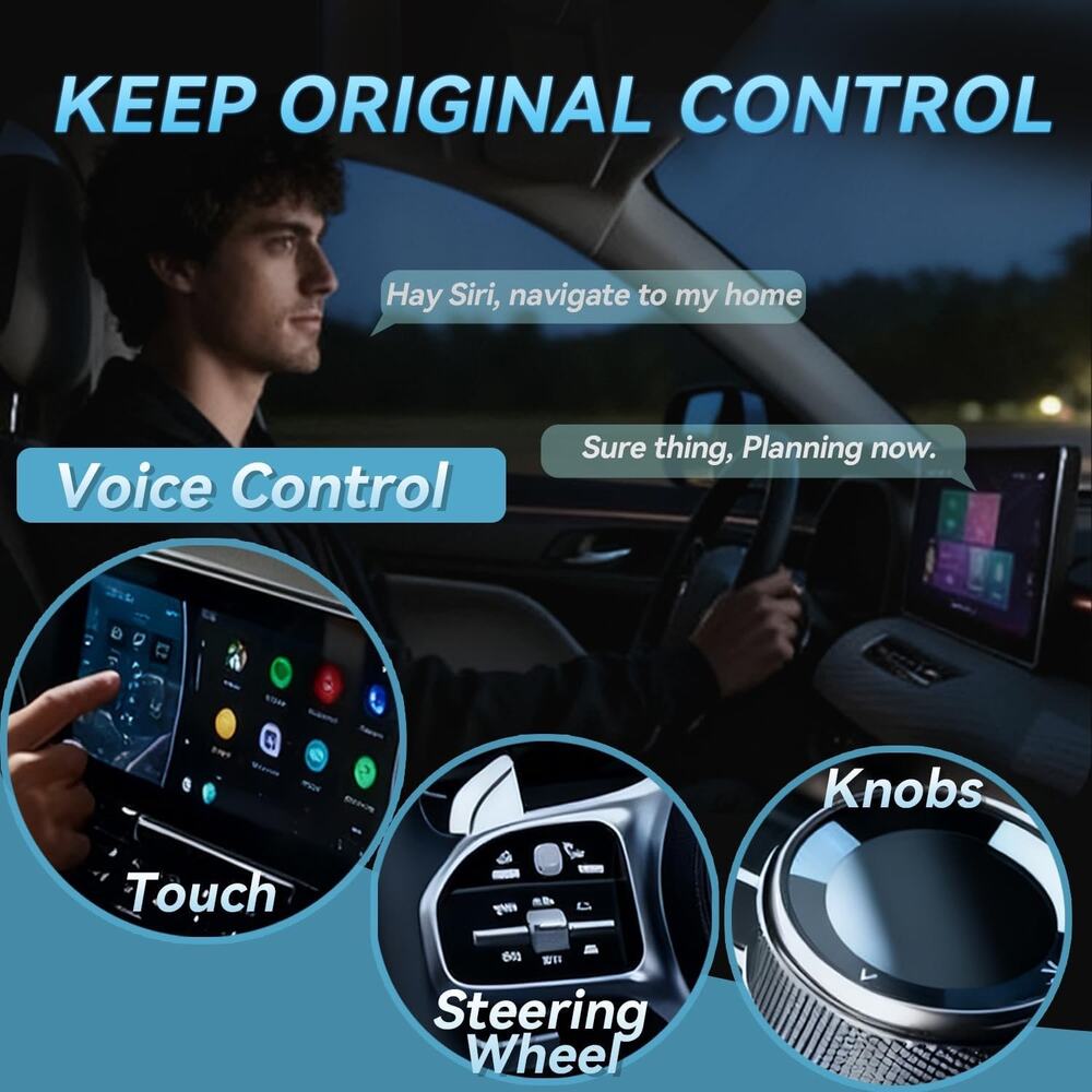 Mini Wireless CarPlay Adapter For Apple IPhone IOS 10+,No Delay & Fast, Plug & - Picture 4 of 15